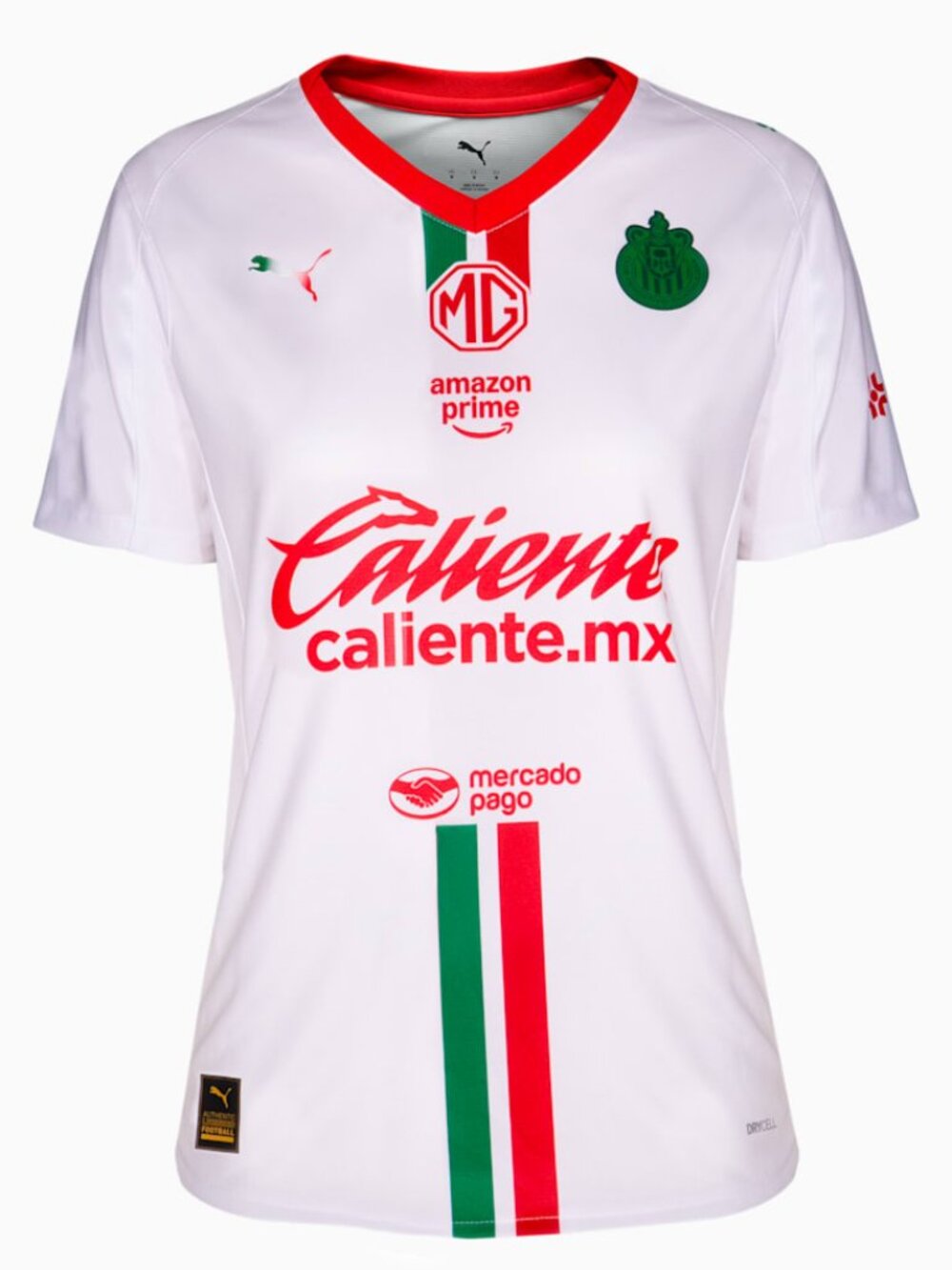 Chivas 25/26 Away Player Version Puma Jersey White Slim Fit DryCELL Size Small